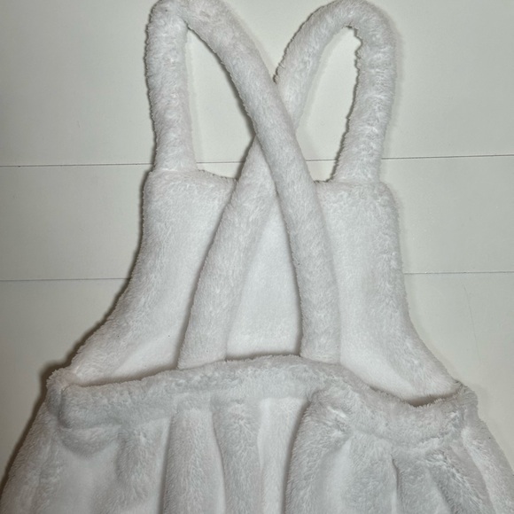 Carter's Toddler Girls’ Soft White Faux Fur Bunny Dress Size 4T - Picture 5 of 6